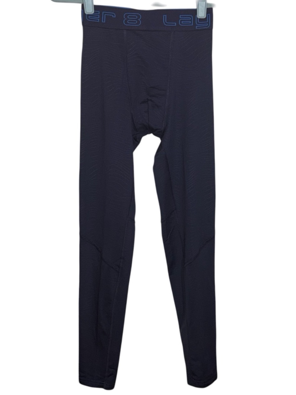 Layer 8 Men’s Compression Pants Blue Quick Dry Breathable Supportive Size Small